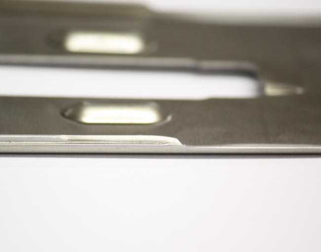 stepped rail